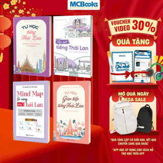 Sách - Combo Tự học tiếng Thái cho người mới bắt đầu