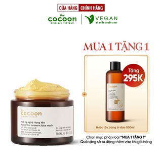  Mặt nạ nghệ Hưng Yên cocoon 100ml thuần chay sáng da đều màu 