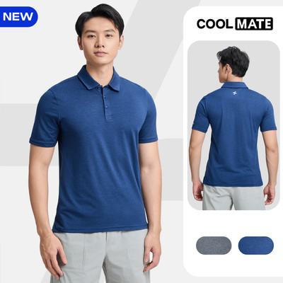 [MUA 2 GIẢM 5%]Áo Polo thể thao nam Quick Dry Active chống tia UV, siêu nhẹ, thấm hút, thoáng mát Coolmate