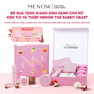  Bộ quà tặng trang điểm dành cho nữ Menow The Rabbit Heart  Tặng Túi giấy + Thiệp viết tay  