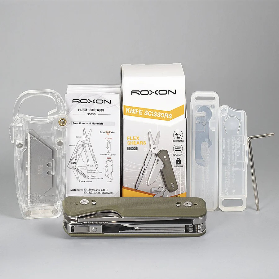 Hungtool - Dụng cụ đa năng Roxon Flex Shears S505G - Mẫu mới