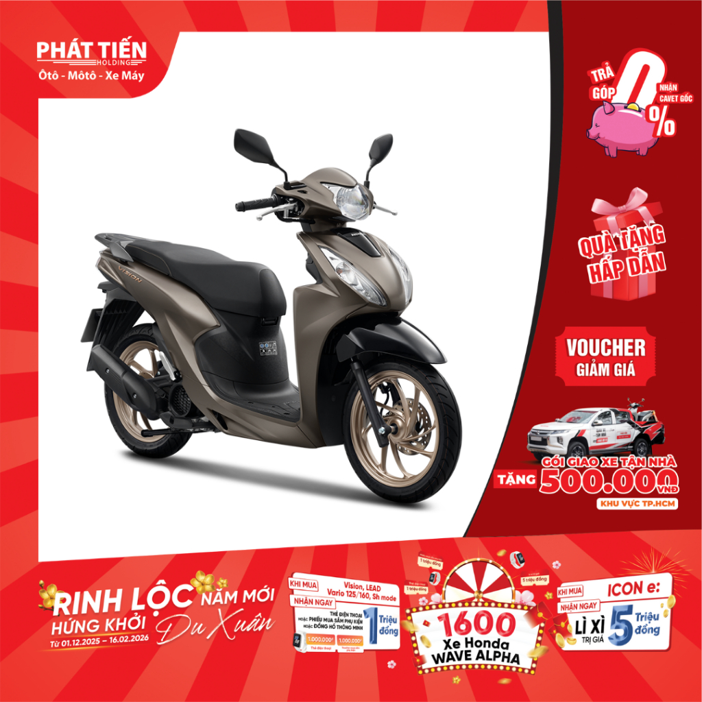  Xe máy Honda Vision 2025 Đặc Biệt 