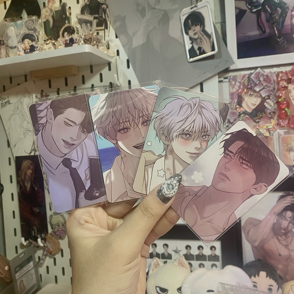 [CHÍNH HÃNG] PEARL BOY card bo góc - Thiếu niên sò - LEZHIN - PACK RANDOM