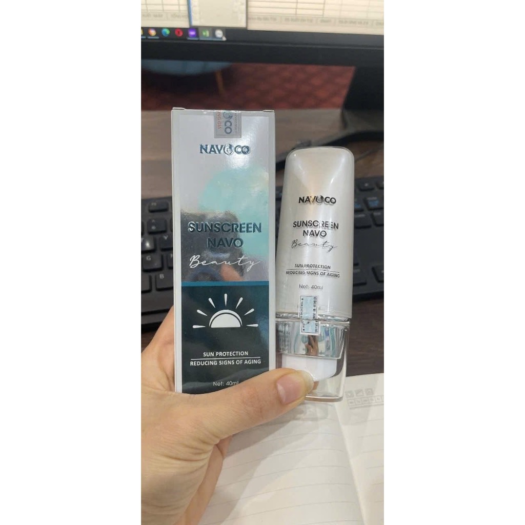 Kem chống nắng Navoco (40gr) - SPF 50++ - Mẫu mới, bao bì mới