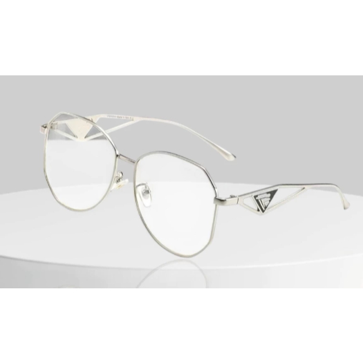 [Peinn] Mắt kính mát nữ Bự Store cao cấp viền kim loại lục giác 1013