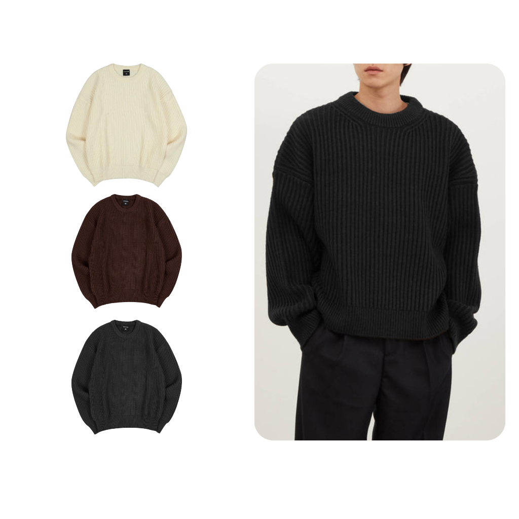 Áo len Rope ODIN CLUB, Áo len dài tay form rộng unisex, Local Brand ODIN CLUB