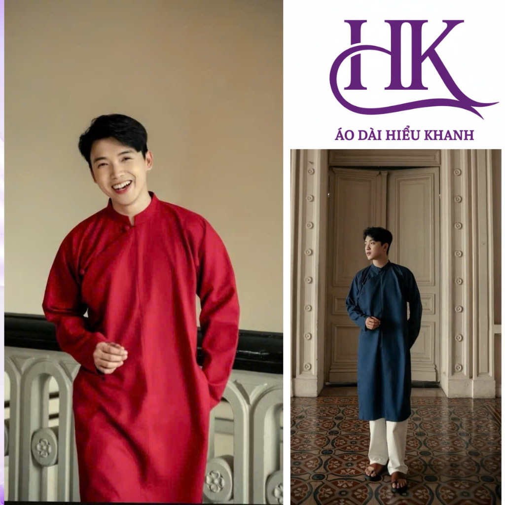Áo Dài Nam Ngũ Thân Truyền Thống  Cao Cấp Form Chuẩn Tôn Dáng Lịch Lãm