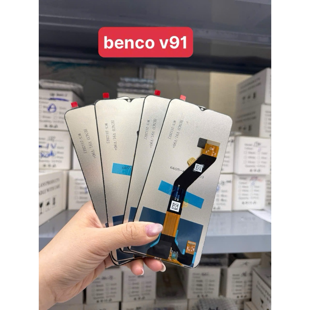 màn hình benco v91/v90 plus (keo+ tua vít)