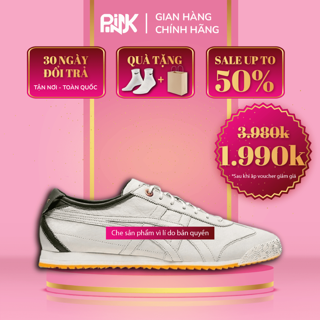 | AUTHENTIC | Giày Onitsuka Tiger Mexico 66 SD 'Cream/Green/Orange' - Pink Sneaker Authentics