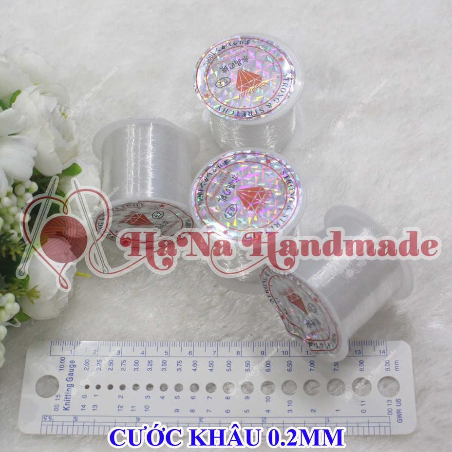 Cước khâu, cước mảnh, cước xỏ hạt (không dãn)