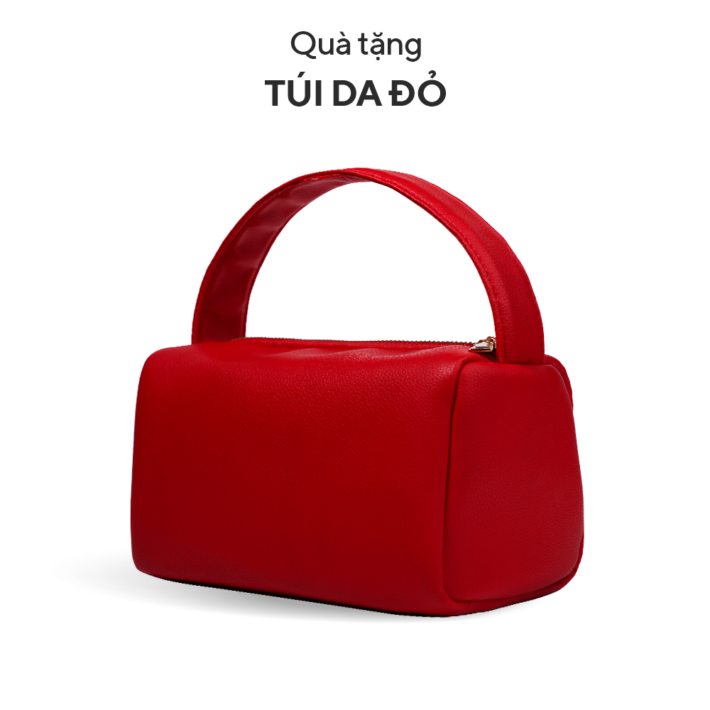 [Quà tặng] Túi Da Cầm Tay Thời Trang - Màu Đỏ