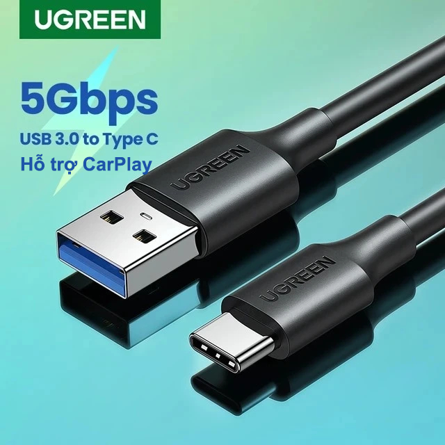 Cáp sạc nhanh USB 3.0 sang Type-C truyền dữ liệu tốc độ cao USB A to USB-C 0.5M 1M 1.5M 2M 2088 2088