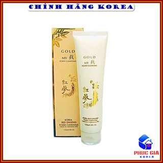 Sữa Rửa Mặt Sâm Vàng My Gold Hàn Quốc Hộp 120g