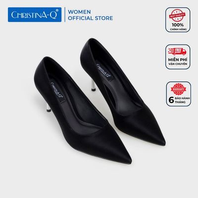 Giày Nữ Cao Gót Bít Mũi Nhọn CHRISTINA-Q GBN448I