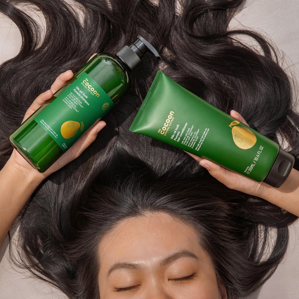 [COCOON] Bộ Dầu Gội Xả Bưởi COCOON Không Sulfate Và Giảm Gãy Rụng - 500ml+310ml/ 310ml+310ml