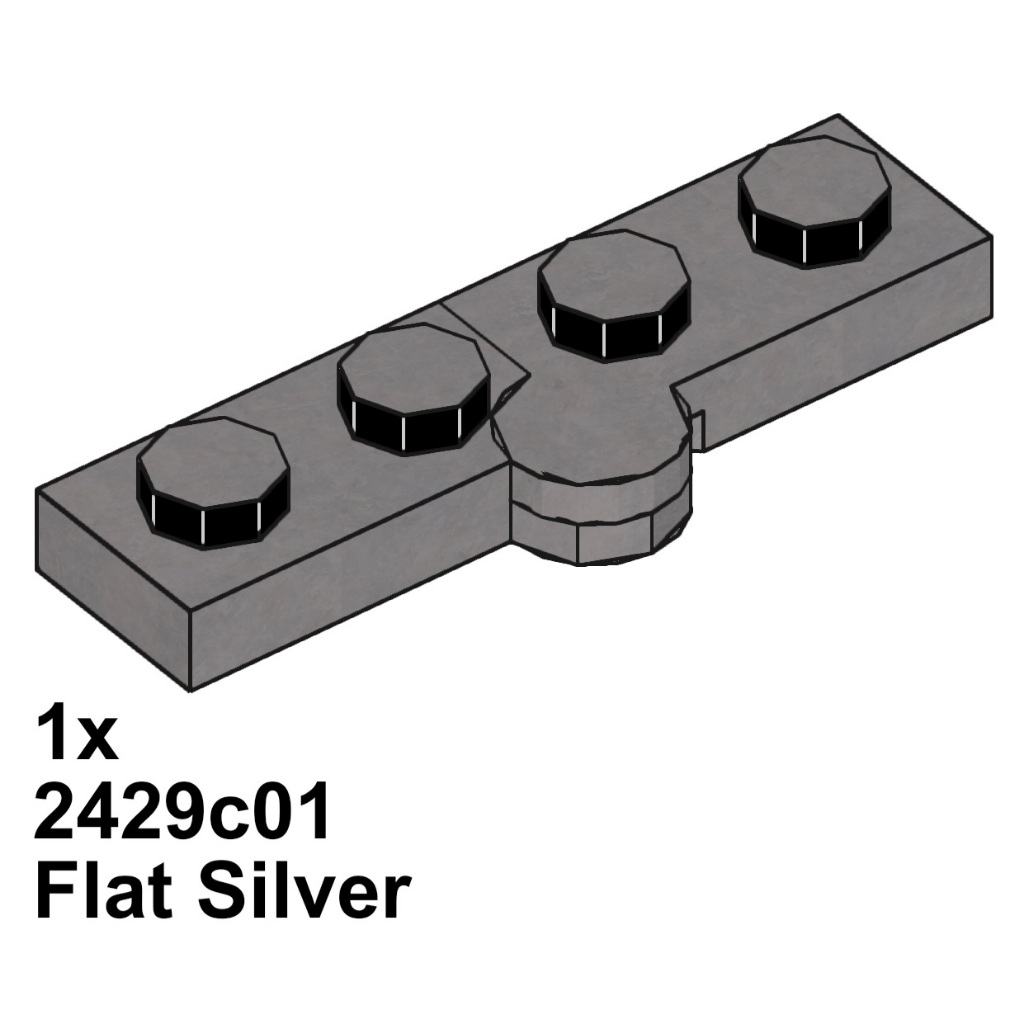 Combo 2 Đồ Chơi Lắp Ráp Phụ MOC Mã 2429c01