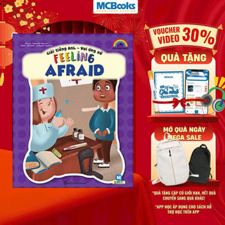 Sách - giỏi tiếng anh - vui ứng xử - feeling afraid - mcbooks