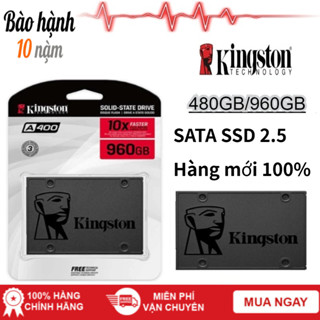   mới Ổ Cứng SSD Kingston A400 480GB 960GB 2.5" SATA 3 6.0Gb s SA400S37 - Bảo Hành Chính Hãng 5 Năm 