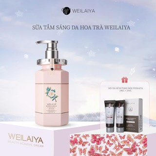  Sữa tắm trắng da làm sạch da toàn thân Niacinamide Weilaiya thơm lâu phù hợp cho mọi loại da 450ml new 