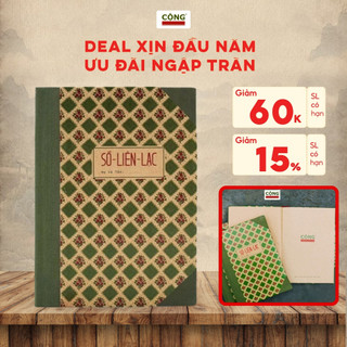  Sổ Liên Lạc ghi chép kích thước 13x18 cm - Cộng Cà Phê 