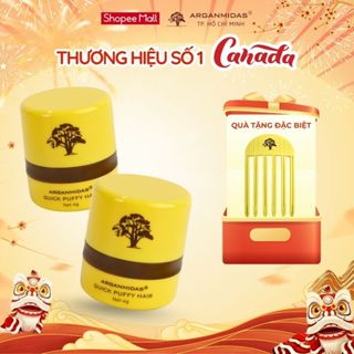  Phấn kiềm dầu tạo phồng chân tóc Arganmidas phấn gội khô giúp tóc bồng bềnh - Hộp 4g 