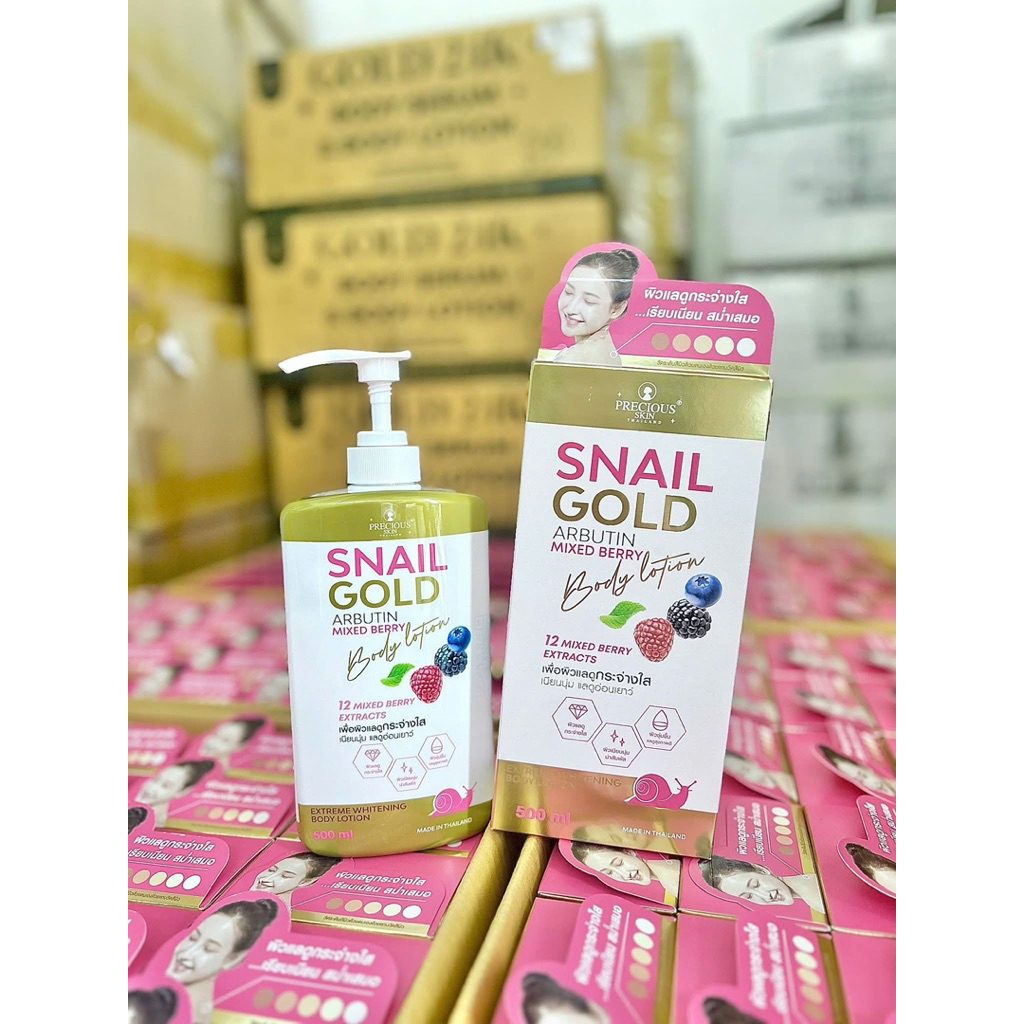 KEM DƯỠNG SNAIL GOLD ARBUTIN – chính hãng Thái Lan ✨ Da mịn, bật tone