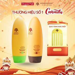  Combo dầu gội kiềm dầu Arganmidas tạo phồng chân tóc giảm rụng tóc dầu xả Collagen siêu dưỡng ẩm phục hồi tóc hư 450ml 