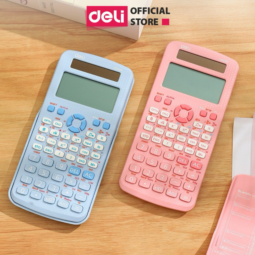 Máy tính Deli D580VN Đen/Hồng/Xanh