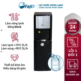  Cây nước nóng lạnh 3 vòi block bình âm cao cấp Fujie WD5500C bình tủ máy nước nóng lạnh mini 