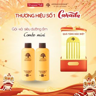   Travel Kit  Combo gội xả siêu dưỡng ẩm Arganmidas 50ml 