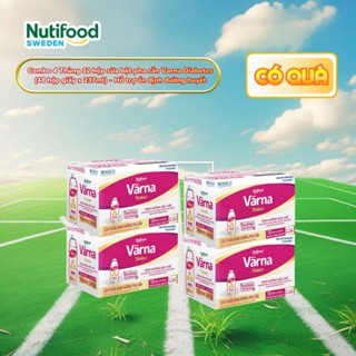   Chính Hãng  Combo 4 Thùng 12 hộp sữa bột pha sẵn Varna Diabetes  48 hộp giấy x 237ml  - Hỗ trợ ổn định đường huyết 