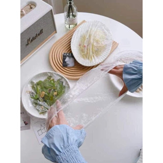 Màng bọc thực phẩm co giãn siêu dai có chun hình túi gấu túi 90-100 chiếc