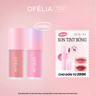  Combo 2 Má Hồng Kem OFÉLIA Lolli Liquid Blush  2 x 4.6g  