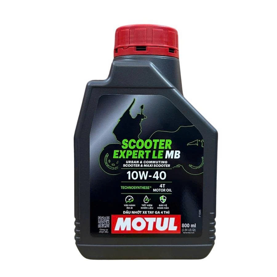 Combo Nhớt xe tay ga Motul Power 5w40 - Motul Expert Le 10w40 - Motul Le 10w40 - Lap Wolver