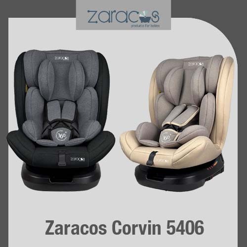 Ghế ngồi ô tô Zaracos Corvin 5406 – Xoay 360°