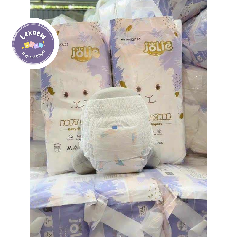 Combo 8 Bịch 300 miếng Tã JOLIE Đủ Size Cho Bé Tã Quần Siêu Mỏng Nhẹ Thấm Hút