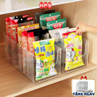  Khay đựng đồ bếp đa năng HPS trong suốt ngăn chia tháo rời Hộp đựng thuốc đựng mỹ phẩm chất liệu PET 