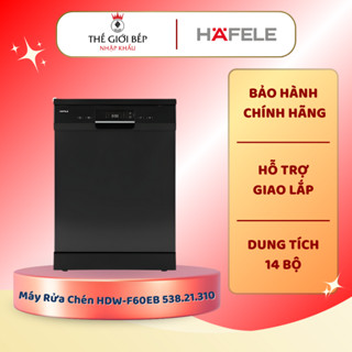 Máy Rửa Chén Độc Lập HDW-F60EB Hafele 538.21.310 - Thiết Kế Sang Trọng, Vận Hành Êm Ái