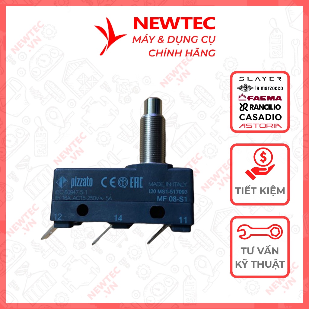 Công tắc kích xay Fiorenzato F64 / F83 - Linh kiện máy xay Fiorenzato