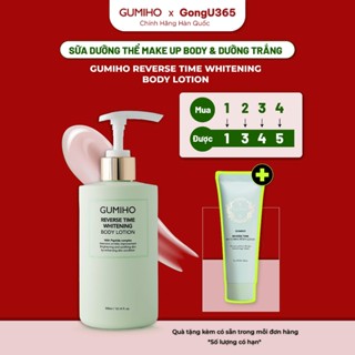  Gumiho Reverse Time Whitening Body Lotion Sữa Dưỡng Thể Make Up Body & Dưỡng Trắng Niacinamide Vitamin E Chính GongU365 