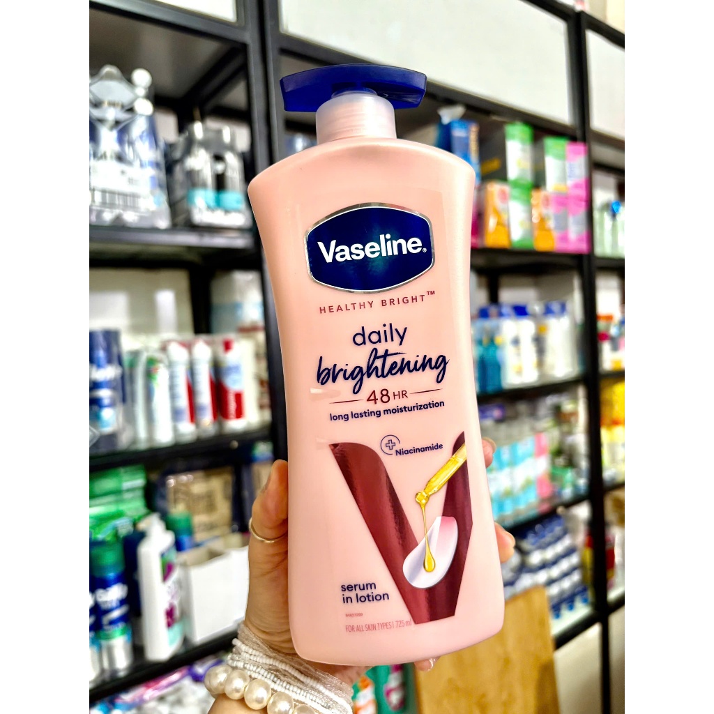 VASELINE HỒNG - Sữa dưỡng thể Vaseline Healthy White UV Lightening Body Lotion làm trắng da