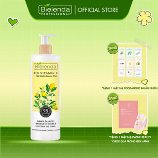  Sữa dưỡng trắng da Bielenda Bio Vitamin C Moisturizing And Toning 400ml 
