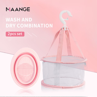  MAANGE Giá phơi cọ trang điểm hộp lưu trữ dụng cụ bọt biển trang điểm phồng 1343 