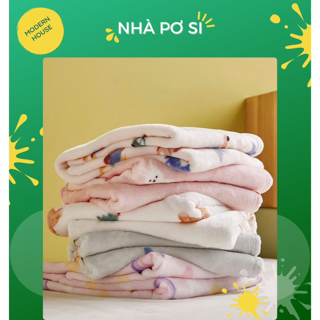 MODERN HOUSE  - CHĂN LÔNG MỊN SIÊU NHẸ CHÍNH HÃNG HÀN QUỐC