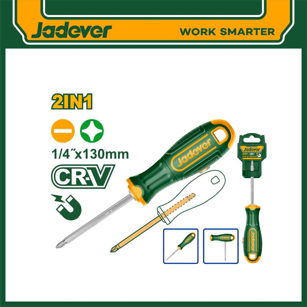 JADEVER Tua vít 2 trong 1
