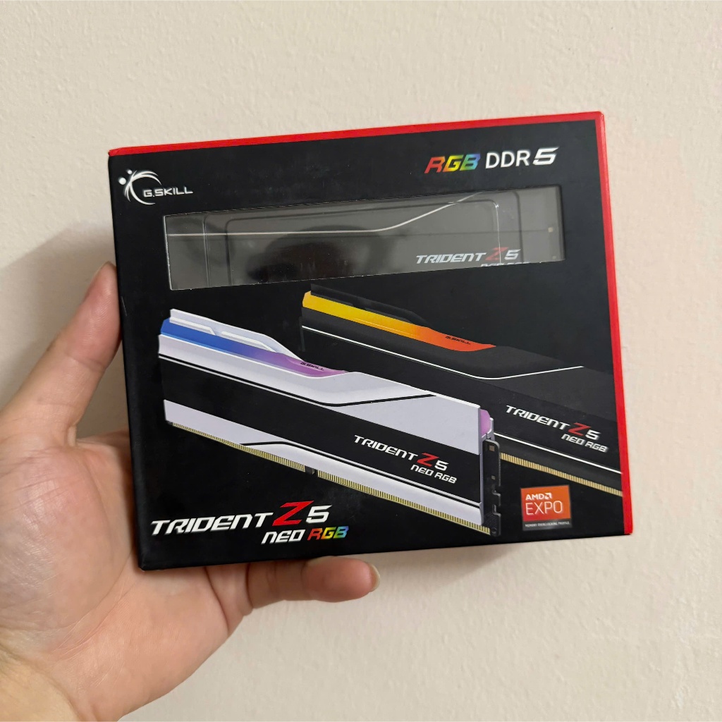 Ram G.skill Trident Z5 Neo RGB 48GB 24*2 DDR5 buss 8000