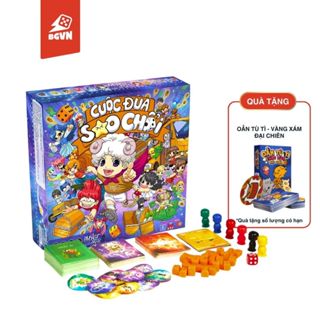   Tặng Oẳn Tù Tì Vàng Xám  Trò chơi Cuộc Đua Sao Chổi -  Lớp Học Mật Ngữ | Board Game VN 
