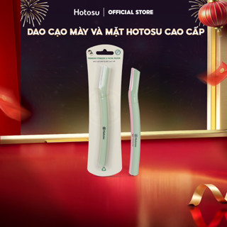  DAO CẠO MÀY VÀ MẶT HOTOSU CAO CẤP PREMIUM EYEBROW & FACIAL RAZORS  1 CÂY  