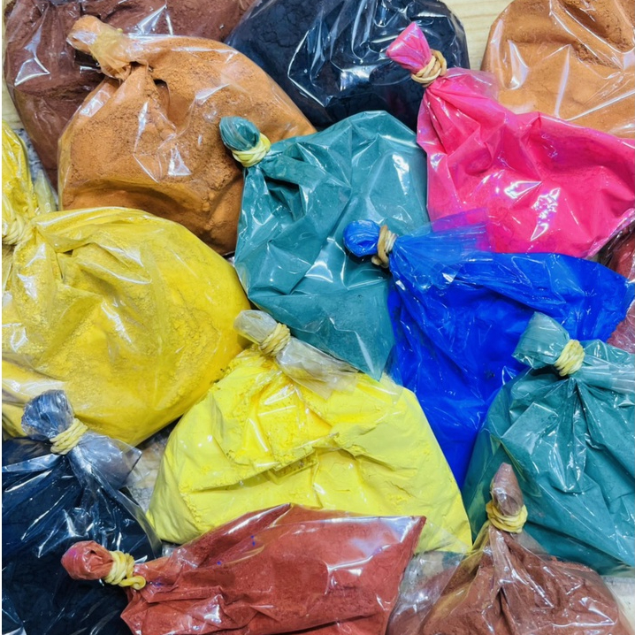 Bột màu thạch cao,màu pigment,xi măng,màu công nghiệp