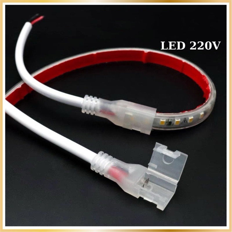 Nguồn kẹp Led dán 220V sử dụng cho dây Led dán 220V